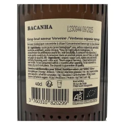 Bacanha Verbena Syrup 400ml