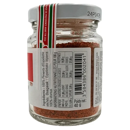 BiPia Espelette Chilli Pepper Powder 40g