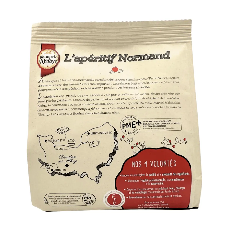 Biscuiterie De L’Abbaye Saucisson Savoury Biscuits 100g