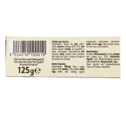 Biscuiterie De L’Abbaye Sable de L’Abbaye 125g