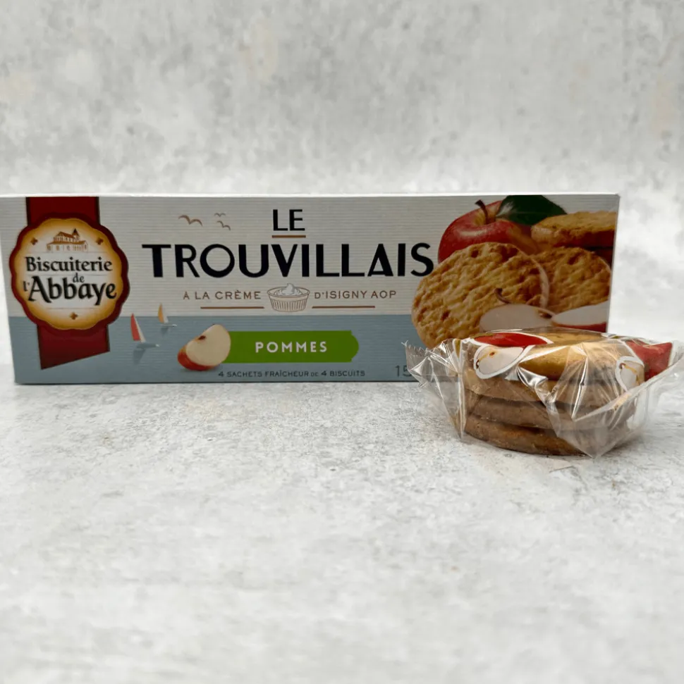 Biscuiterie de l’Abbaye Trouvillais Apple 150g