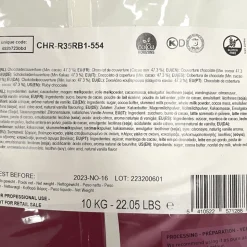 Callebaut Ruby Chocolate 10kg