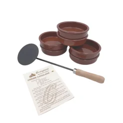 Creme Brulee Set: 6 x Dishes and Iron Carameliser