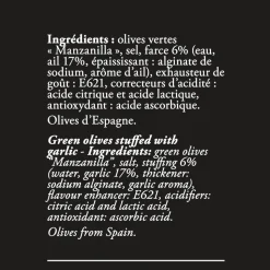 Ederki Green Olives With Garlic 300g