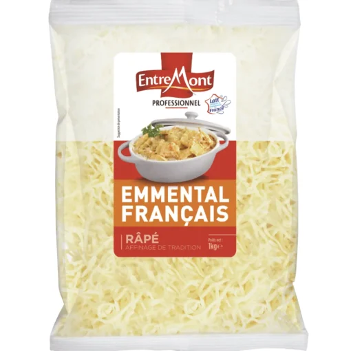 Entremont Grated Emmental 1kg BEST BEFORE 26/04/25