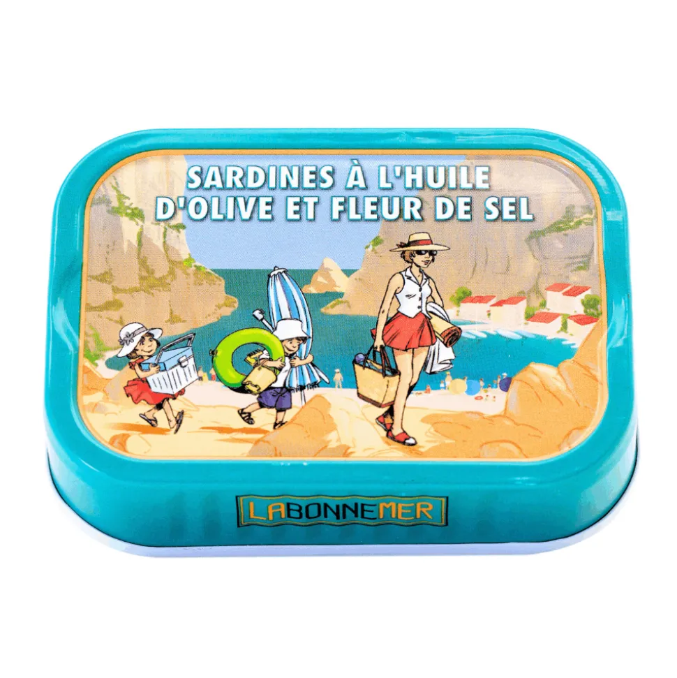 Ferrigno Sardines with Olive Oil and Fleur de Sel 115g