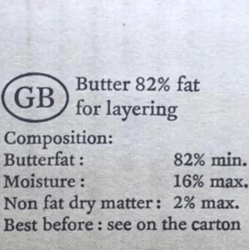 Flechard Grand Tourage Laminating Butter 2kg