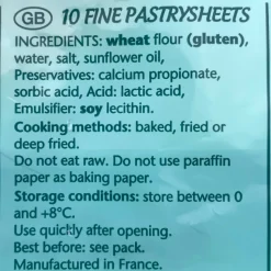 JR Feuille de Brick 50 x 10 Sheets