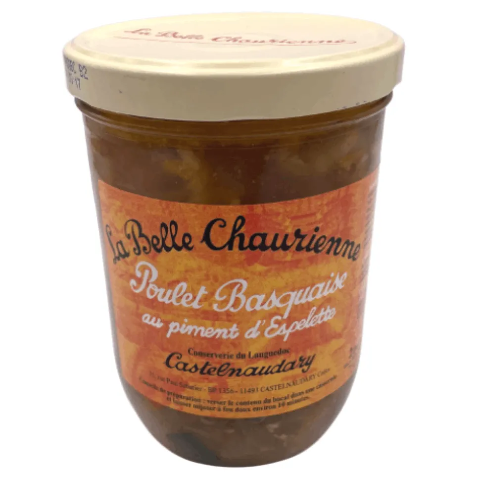 La Belle Chaurienne Poulet Basquaise 750g