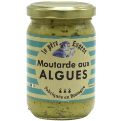 Le Pere Eugene Duo: Mustard with Seaweed 200g and Seaweed Tartare 90g