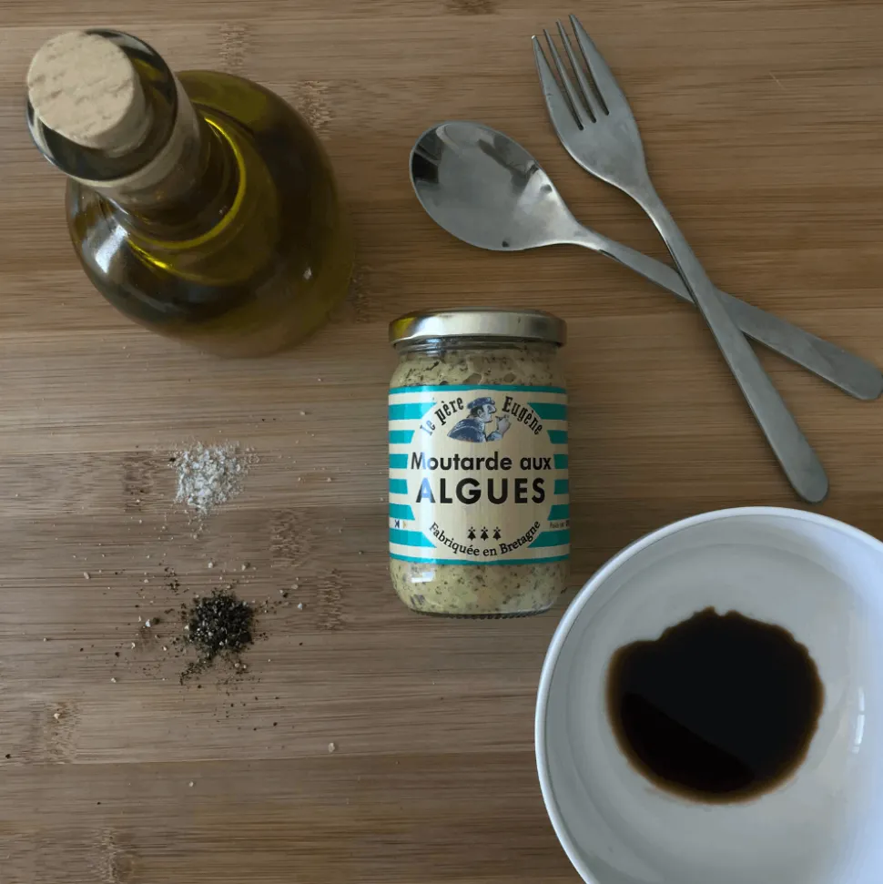 Le Pere Eugene Mustard with Seaweed 200g