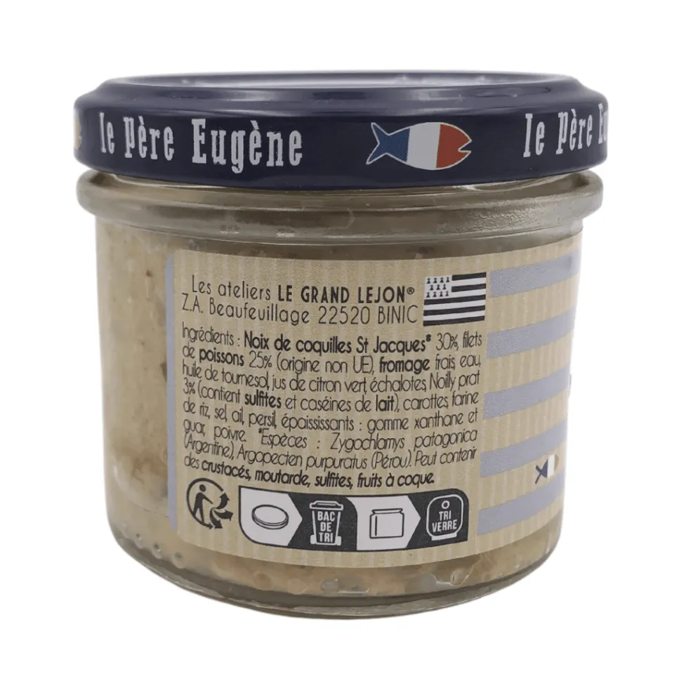 Le Pere Eugene Scallop Rillettes 90g