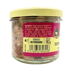 Les Bories Farmhouse Terrine with Walnuts 90g