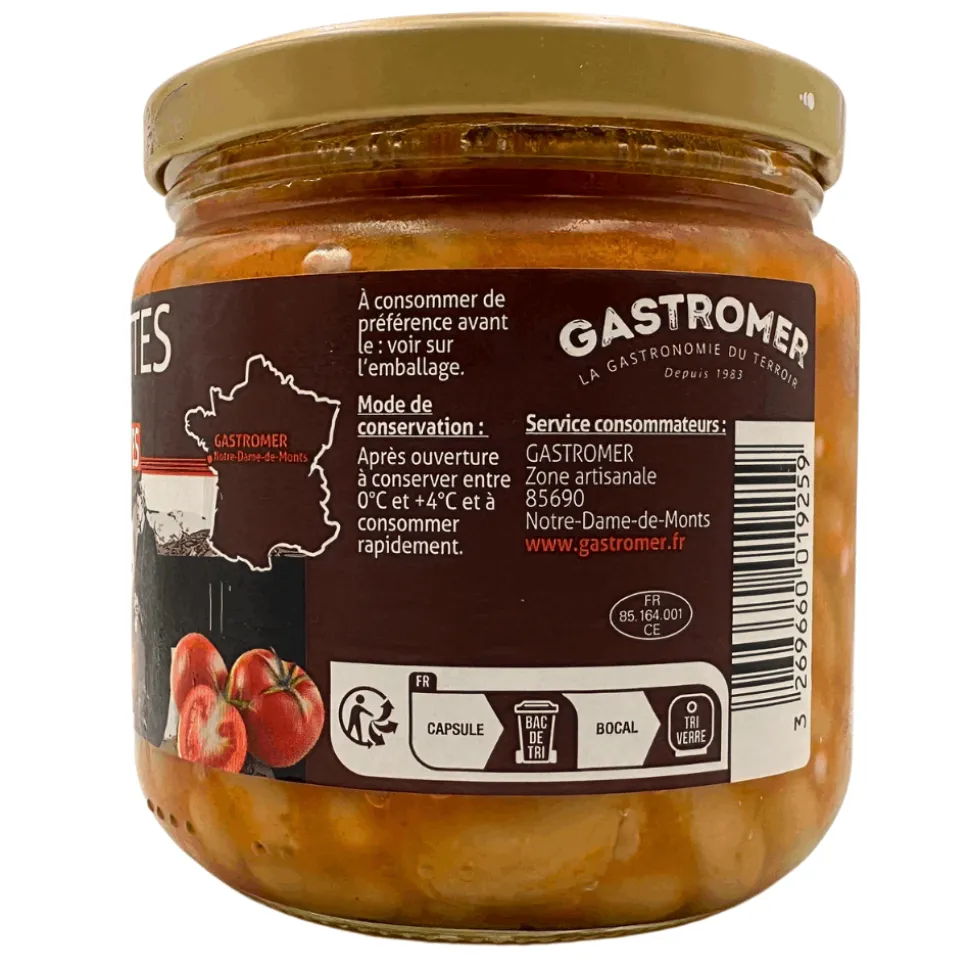 Mogettes with Tomatoes 420g