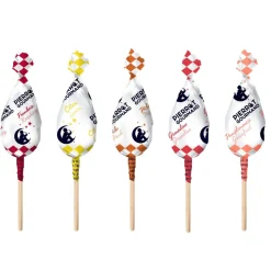 Pierrot Gourmand Lollipop Holder with Mixed Flavours Lollipops x 40