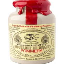 Pommery Mustard Trio with Wholegrain, Honey and Green Peppercorn Mustard 250g x 3