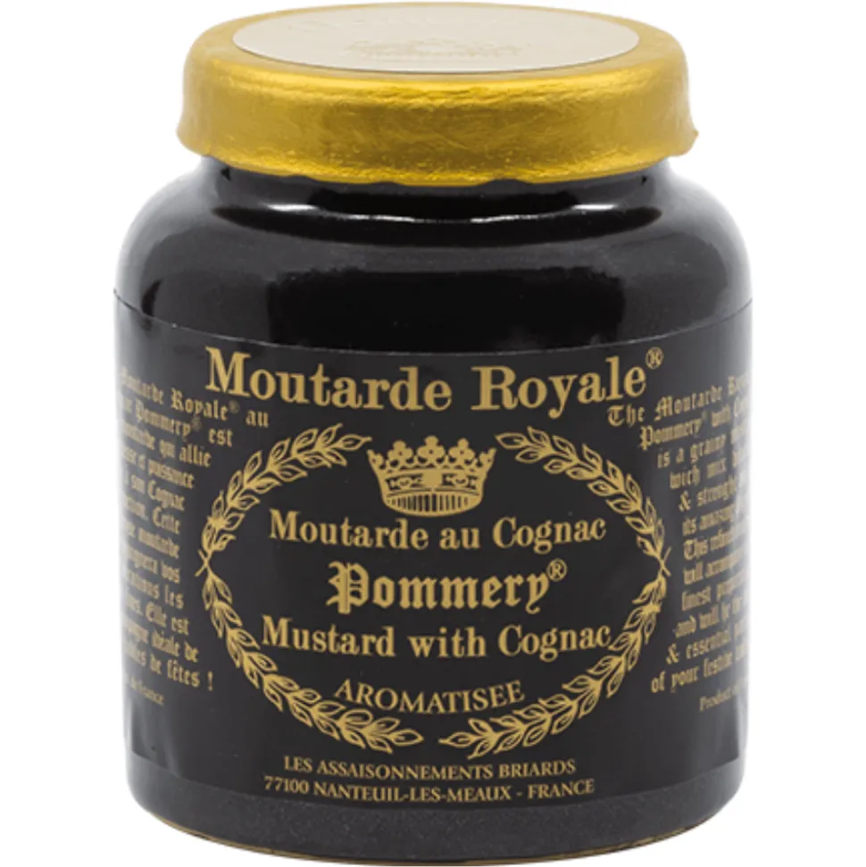 Pommery Royale Wholegrain Mustard with Cognac 100g