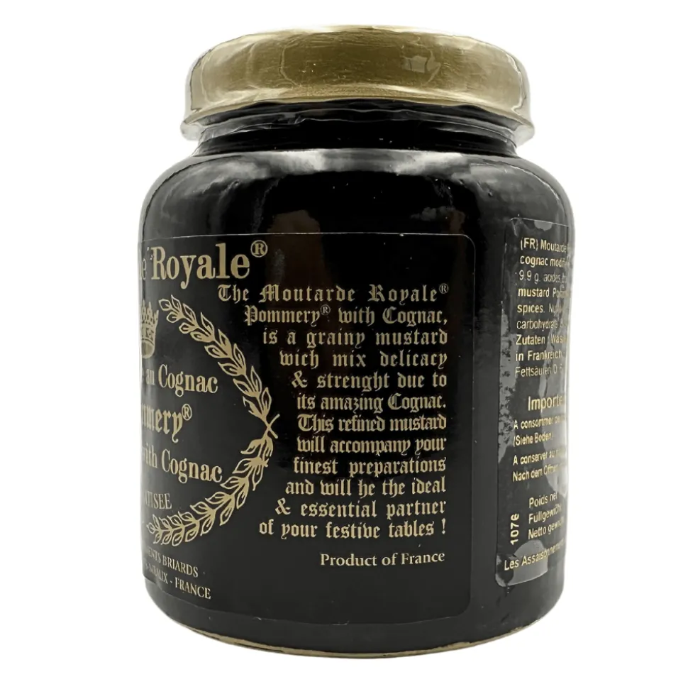 Pommery Royale Wholegrain Mustard with Cognac 100g