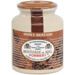 Pommery Wholegrain Honey Mustard with Cork and Spoon 250g
