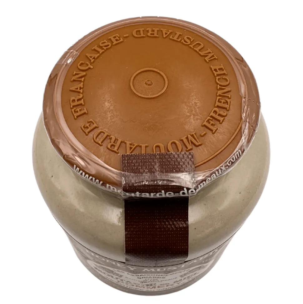 Pommery Wholegrain Honey Mustard with Cork and Spoon 250g