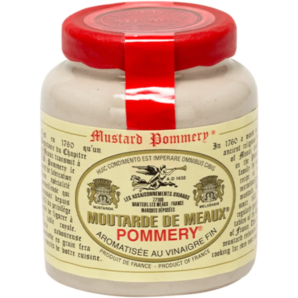 Pommery Wholegrain Mustard with Cork and Spoon 100g