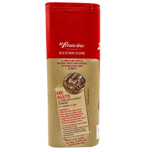 REDUCED Francine Wholemeal Bread Flour 1kg BEST BEFORE 10/01/25