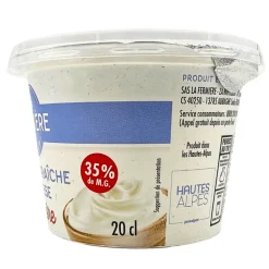 REDUCED La Fermiere Creme Fraiche 20cl USE BY 10/04/25