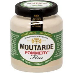 REDUCED Pommery Fine Mustard with Herbs 100g BEST BEFORE 28/03/25