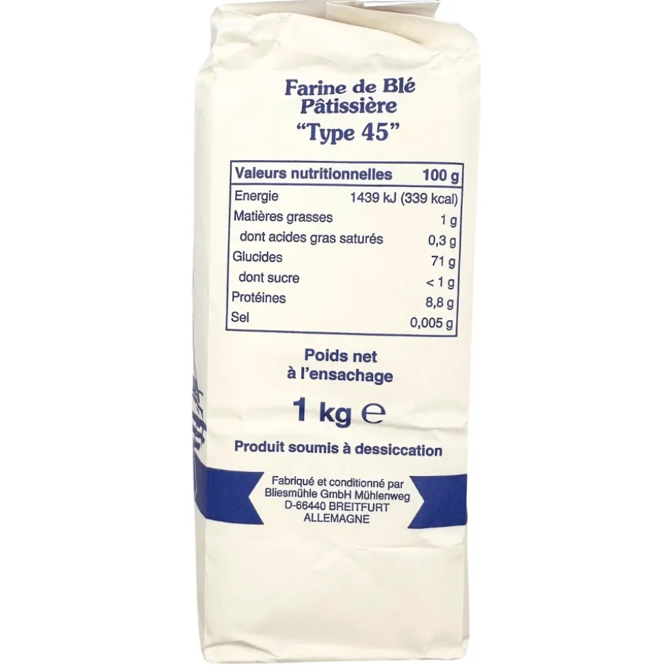 REDUCED T45 Pastry Flour 1kg BEST BEFORE 08/05/25