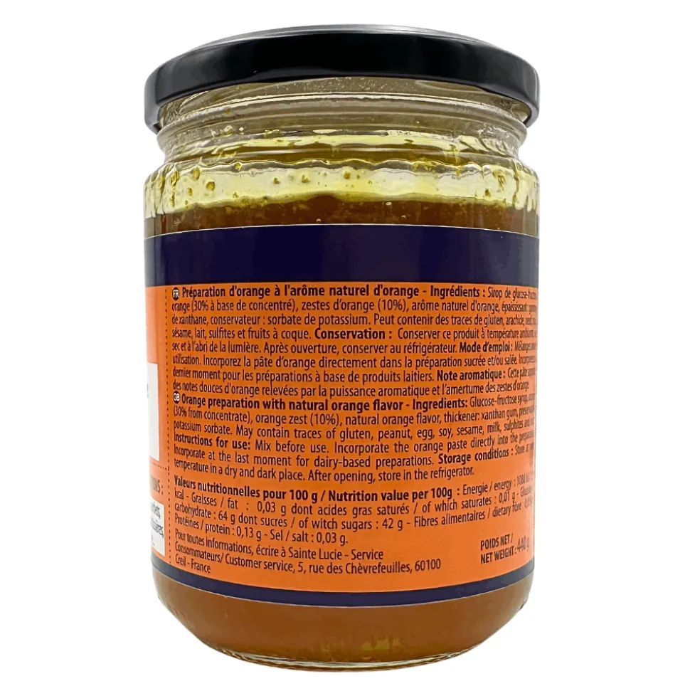 Sainte Lucie Orange Paste 440g