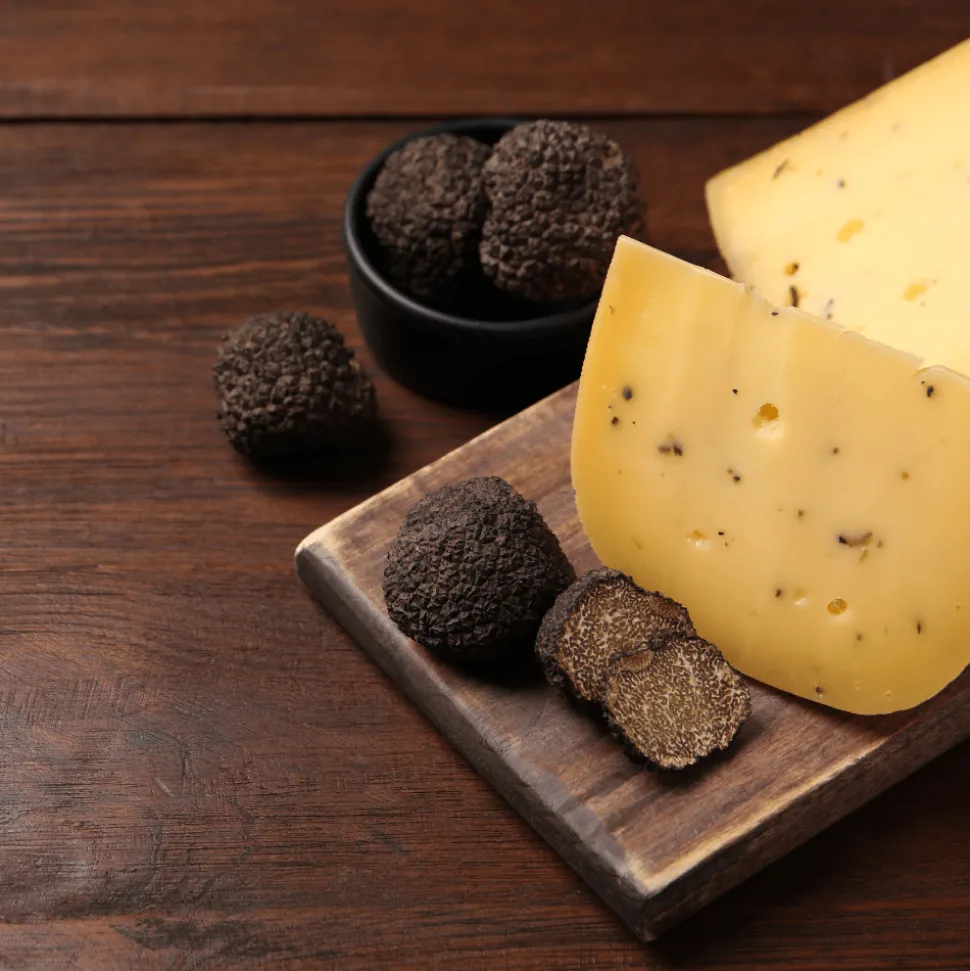 Tartufo Truffle Gouda Whole +/- 4.7kg
