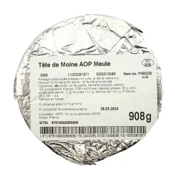 Tete de Moine 850g +/- 10% BEST BEFORE 22/04/25