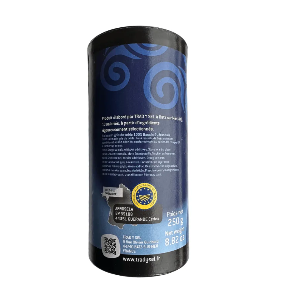 Tradysel Guerande Fine Grey Table Salt 250g
