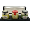 Trio of Pommery Mustard: Dijon, Herbs and Wholegrain 100g